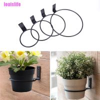 LLPH 1pcs Flower Pot Holder Ring Plant Holder Ring Wall Mounted Wall Planter Hooks LLF