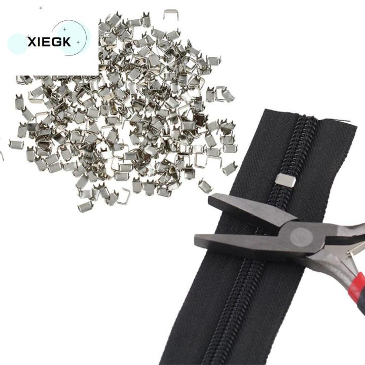 xiegk-3-5-diy-กางเกงการ์เม้นท์-เปลี่ยน-อุปกรณ์ซ่อม-เครื่องมือช่างตัดเสื้อ-ตัวกั้นซิป-ตัวกั้นด้านล่าง