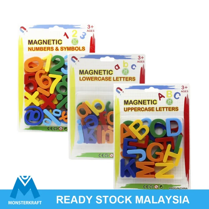 Magnetic Colourful Alphabets Letters Numbers Magnet ABC 123 | Lazada