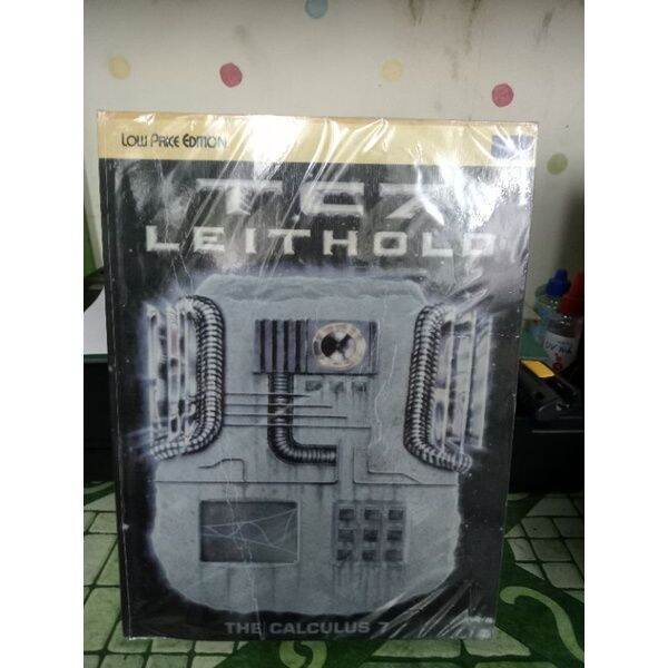 Tc 7 the calculus 7 by leithold reprinted lazada ph