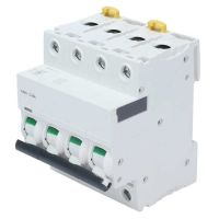 【LZ】✌  Interruptor de isolamento da transferência da montagem do trilho do ruído da baixa tensão mcb 4p do disjuntor da c.a. 400v 63a de ic65n para o equipamento doméstico industrial