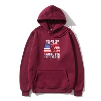 I Stand for the Flag I Kneel for the Fallen USA New Hoody tSweatshir Black Comfortable Outerwear,Casual Warm Hoody 2022 ho Swea