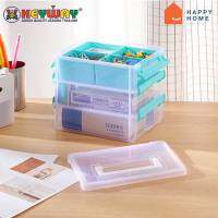 กล่องหูล็อคอเนกประสงค์ 3 ชั้น Plastic Storage Box with 3 layers : CC-7031