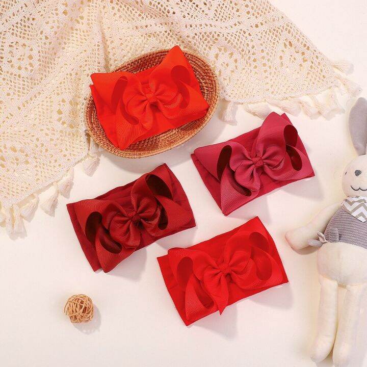 1ชิ้นที่คาดผม-kado-bayi-bando-bayi-baru-lahir-bando-bayi-ของขวัญนุ่มพิเศษ20สีโบว์ริบบิ้นขนาดใหญ่-bando-bayi-สาวเครื่องประดับผม-bandana-กว้าง