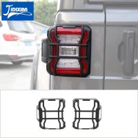 JIDIXIAN Lamp Hoods Car Tail Light Decorative Taillight Decoration Cover Guard for Jeep Wrangler JL 2018 2019 2020 2021 2022