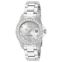 Invicta Womens Pro Diver/Sea Base38mm Stainless Steel Quartz Watch, Silver, Gold, Two Tone (Model: 15251, 20387, 20389, 20391)