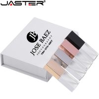 JASTER Crystal USB 2.0 4GB 8GB 16GB 32GB 64GB Wedding Gifts Flash Drive Over 10pcs Free Logo Pen Drives 100 Real Capacity