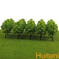 20pcs/set Tree Model Landscape Decoration Plant Plastic Miniature Tree Model Micro Bonsai Accessory【Huiteni】