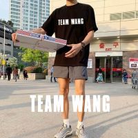 เสื้อยืดลาย TEAM WANG (ผ้าคอตตอน สกรีนชัด สีสด ติดทน) ผ้าฝ้ายแท้S-5XL