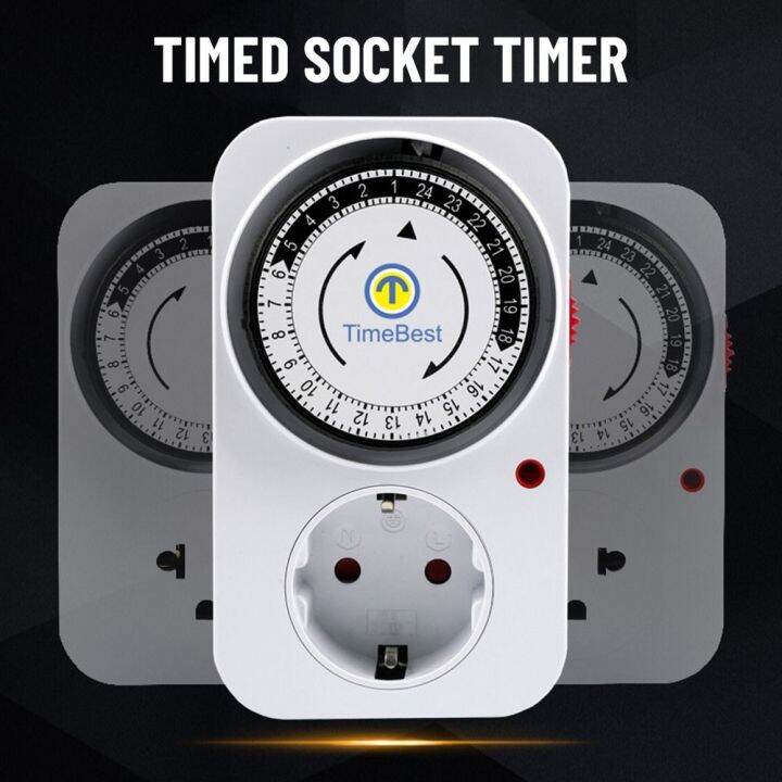 A8626 UK Plug New Mechanical Make An Appointment UK Plug 24hour Plug