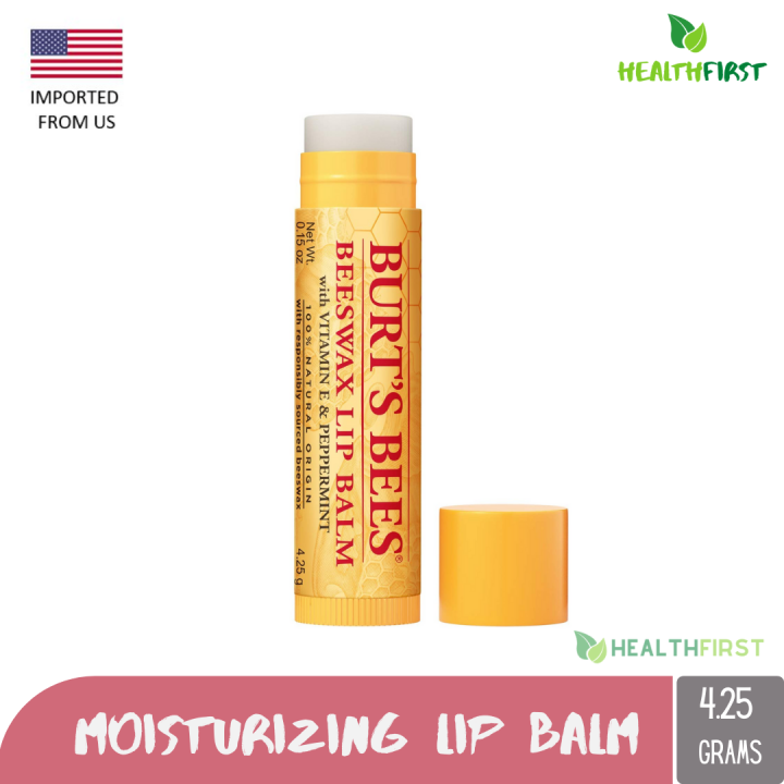 Burt's Bees baume à lèvres hydratant 100 % naturel