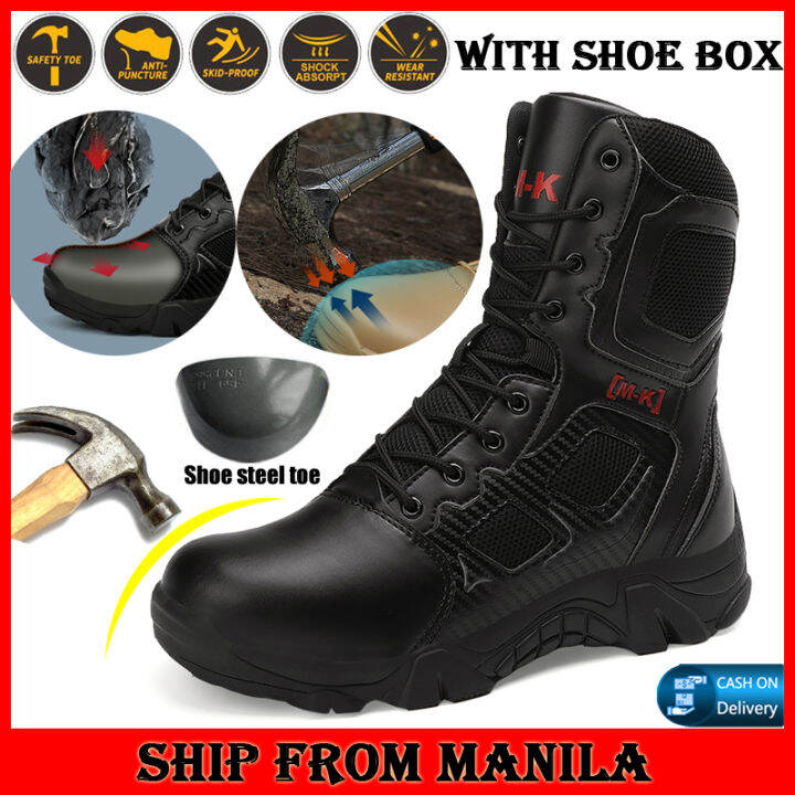 COD Tactical Boots Antismash Combat boots Tactical shoes Safety boots