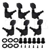 SET OF 3X3 Guitar Tuning Machine Heads Tuners BLACK