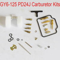 keihin 100cc 125cc 150cc GY6 scooter carburetor kits 22mm 24mm repair tools jet gasket idle valve needle PD24J PD22J