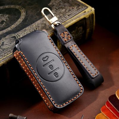 New Leather Car Key Case Cover Fob Protector Accessories for Chery Tiggo 8 Arrizo 5 Pro Gx 5x EQ7 Exeed 400t Txl Keychain Holder