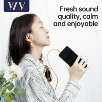 YLV  In-Ear Earphone Running Sports Handsfree Calls with Mic 3.5mm Wired Earbuds Color Pure Music Headset ( หูฟัง , เครื่องเสียง ) Wired In-Ear Earphone in-Ear Headphons หูฟังชนิดใส่ในหู