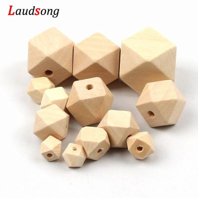 10/12/14/16/18/20/25/30mm Cheap Natural Unfinished Geometric DIY Loose Wooden Beads For Jewelry Wood Spacer Handmade Necklace DIY accessories and othe