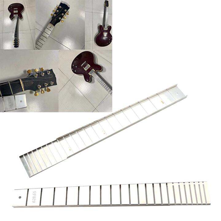WDGREAT Guitar Neck Ruler Maintain Alloy for Fretboard Most Guitars