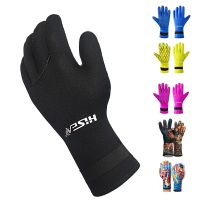 3MM Neoprene Scuba Dive Gloves Swim Gloves Snorkeling Equipment Anti Scratch Keep Warm Wetsuit Material Winter Swim Spearfishing