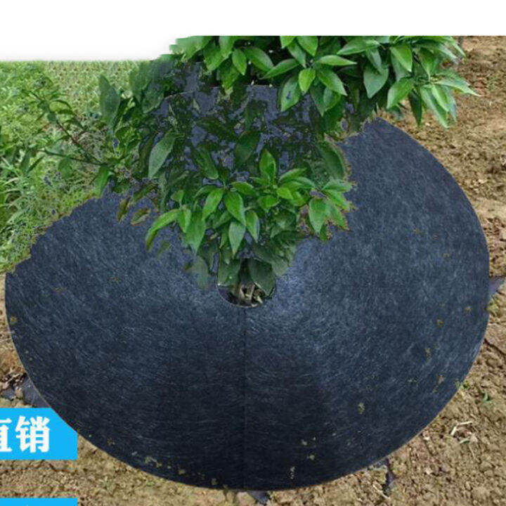 qkkqla-5pcs-flower-tree-plant-cover-protection-mats-cloth-ecological-control-mulch-barrier-pot-garden-tools