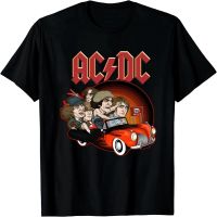 2023 newmetal ROCK band เสื้อ CUSTOM พิมพ์ streetwear ACDC แรงดันสูง dzirt