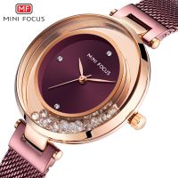 （A Decent035）นาฬิกาสุภาพสตรีนาฬิกาผู้หญิง QuartzWrist WatchWomen 39; S WristwatchLuxury Fashion Relogio Feminino