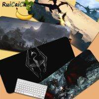 Elder Scrolls V Skyrim Mousepad สนุกสวยงามอะนิเมะแผ่นรองเมาส์ขนาดสำหรับ Kawaii โต๊ะวัยรุ่นสาวห้องนอน