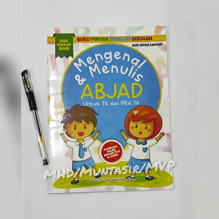 Buku Mengenal Dan Menulis Abjad Buku Paud Lazada Indonesia