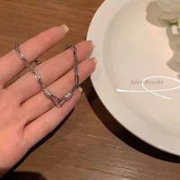 New Fashion 925 Sterling Silver Geometric Shape Bracelet Simple Temperament Bracelet Birthday Party Gift To Women Fine Jewelry