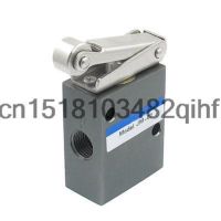 G1/4 quot; 2 Position 3 Way Wheel Gas Air Pneumatic Mechanical Valve