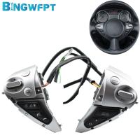 New Button Control Switch Volume Phone Audi Steering Wheel Buttons Cruise Control Switch BINGWFPT For Nissan Sylphy Bluebird