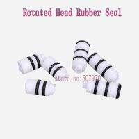 WEDM Electrode Tube Rotated Head Rubber Seal OD10x25mm Length for EDM Drilling Hole Machine