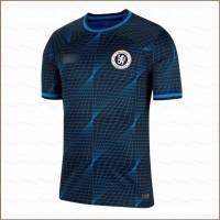 เสื้อยืดแขนสั้น ลายทีมชาติฟุตบอล Chelsea Away SY3 2023-24 พลัสไซซ์ YS3