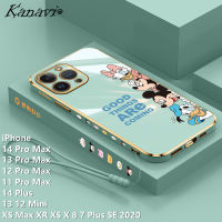 Kanavi เคสโทรศัพท์มีลายอนิเมะแฟชั่น,สำหรับ iPhone 15 15 Pro 15 Plus 15เคสซิลิโคนนิ่มลายการ์ตูนอะนิเมะเคสโทรศัพท์