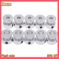 Zozo ✨Ready Stock✨ 5pcs GT2 Timing Pulley 20T 5/6.35/8mm BORE สำหรับ6mm Belt Reprap 3D Printer