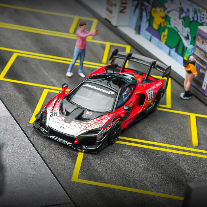 lcd-1-64-mclaren-senna-gtr-ของเล่นรถ-diecast-สำหรับเด็กผู้ชายของขวัญวันเกิดคอลเลกชันรถ-kids-toys