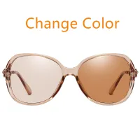 2023 Photochromic Sunglasses Women Polarized Chameleon Glasses Driving Tinted Goggle Anti-glare Sun Glasses lunette soleil femme