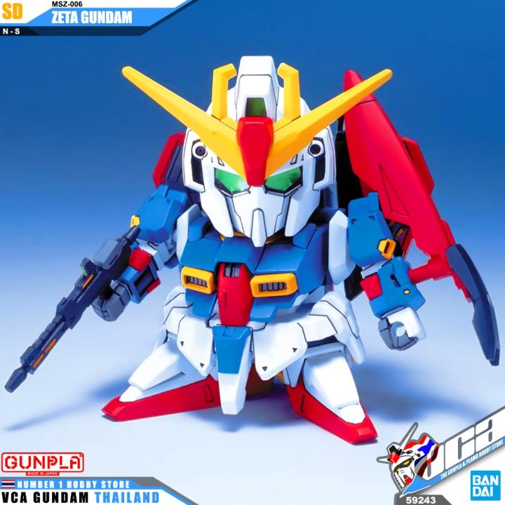 bandai-gunpla-super-deformed-sd-gundam-bb198-zeta-gundam-โมเดล-กันดั้ม-กันพลา-vca-gundam