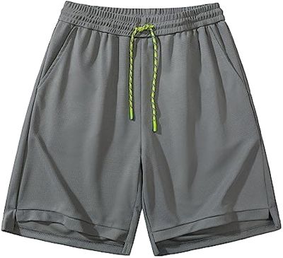 DGHM-JLMY Mens Fashion Casual High Street Running Shorts Elastic Lightweight Volley Shorts Moisture-Wicking Board Shorts