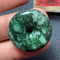 บีดิส โดนัท หยกพม่า แท้ กินบ่เซี่ยง เขียว ขาว เนื้อ เทียน ถั่ว Natural Burma jadeite Jade A type เครื่องประดับ