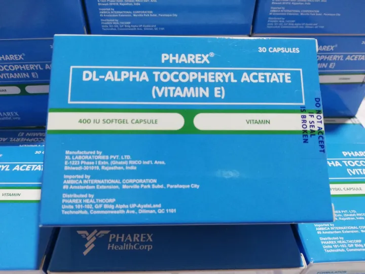 pharex vitamin e 30 capsule Lazada PH