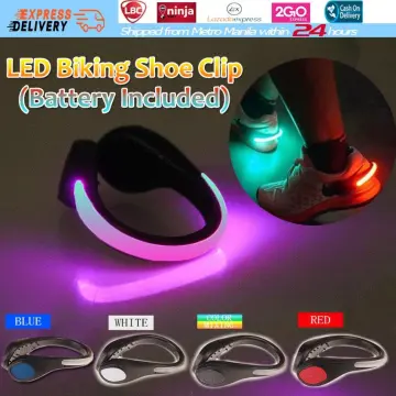 Outdoor Running Light LED Luminous Shoe Clip Light Night Safety