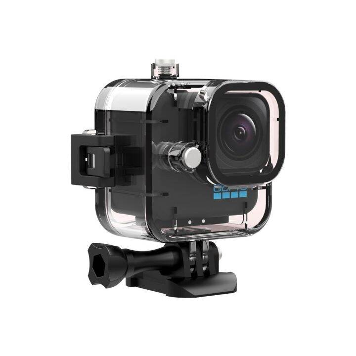 สำหรับ-gopro-hero-11ขนาดเล็กสีดำ45เมตรฝาครอบป้องกันดำน้ำซองกันน้ำอุปกรณ์เสริมสำหรับกล้องเพื่อการกีฬา