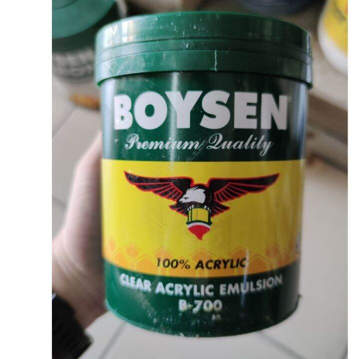 BOYSEN Clear Acrylic Emulsion BS700 1 Liter | Lazada PH