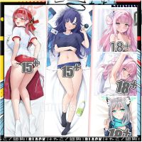 Dakimakura ปลอกหมอน Blue Archives Hayase Yuuka และ Misono Mika Blue Archives เกม อะนิเมะตัวละคร ปลอกหมอนร่างกาย การ์ตูนโยนร่างกายที่กำหนดเอง