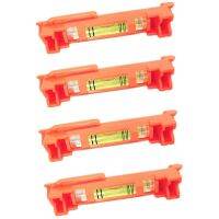 4Pcs String Level Hanging Line Bubble Levels for Leveling Surveying, Building Trades, Bricklaying, Etc.