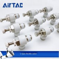 【hot】✖❃  Airtac ASL speed control joint throttle valve ASL4-M5 ASL4-01 ASL4-02 ASL6-M5