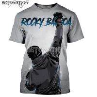 T SHIRT - (All sizes are in stock)   Rocky Balboa Mens/Womens New Cool 3D Printing T-shirt Casual Style T-shirt Street Clothing Top  (You can customize the name and pattern for free)  - TSHIRT