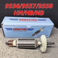 โรเตอร์สเตเตอร์แบบลูกหมู AC220-230V เหมาะสำหรับ Makita 9556 9557 9558 HN NB อุปกรณ์อะไหล่สว่านอุปกรณ์เครื่องมือไฟฟ้า