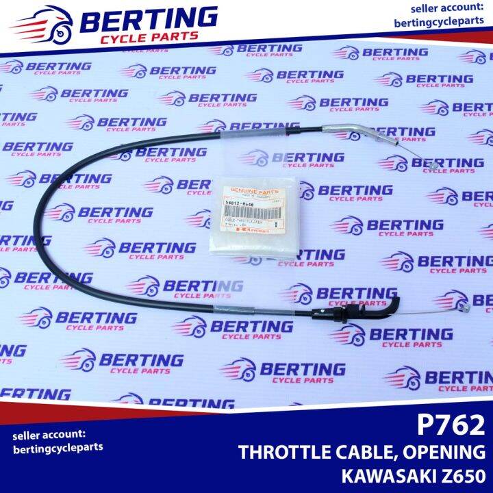 THROTTLE CABLE OPENING Kawasaki Z650 Genuine 540120640 Lazada PH